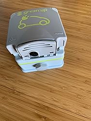 Presa per auto elettriche, Green 'Up, compatibile con modalità 1 e 2, 1 fase, 16A, 3,7kW, sistema di ricarica per auto elettriche [Classe di efficienza energetica B]