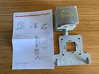 Presa per auto elettriche, Green 'Up, compatibile con modalità 1 e 2, 1 fase, 16A, 3,7kW, sistema di ricarica per auto elettriche [Classe di efficienza energetica B]