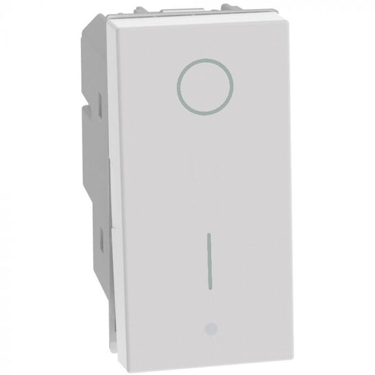 MatixGO- Interruttore bipolare basculante Bticino MatixGO 2P 16AX 1 modulo bianco 1 modulo bianco Negozio  a Torino, Moncalieri e Provincia