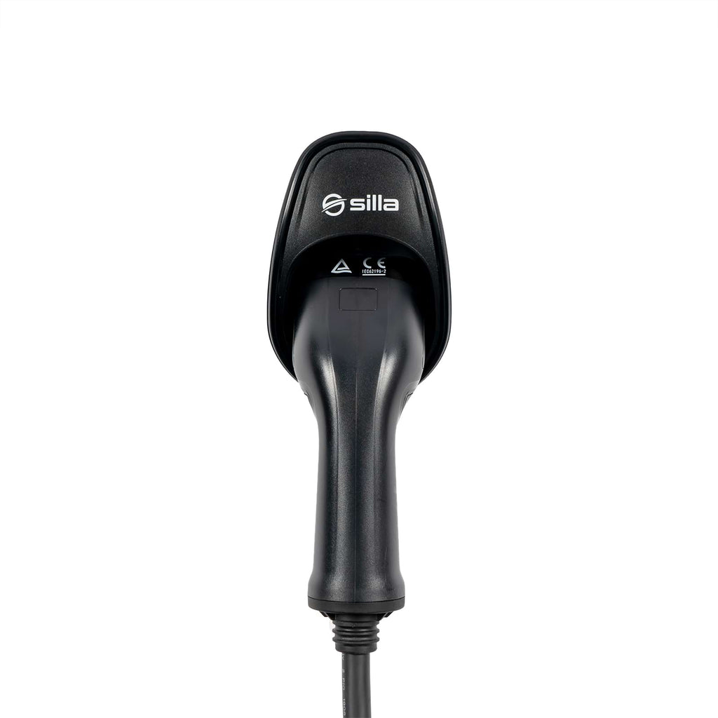 Holdy è la staffa di supporto per cavo e connettore di una colonnina di ricarica per auto elettriche