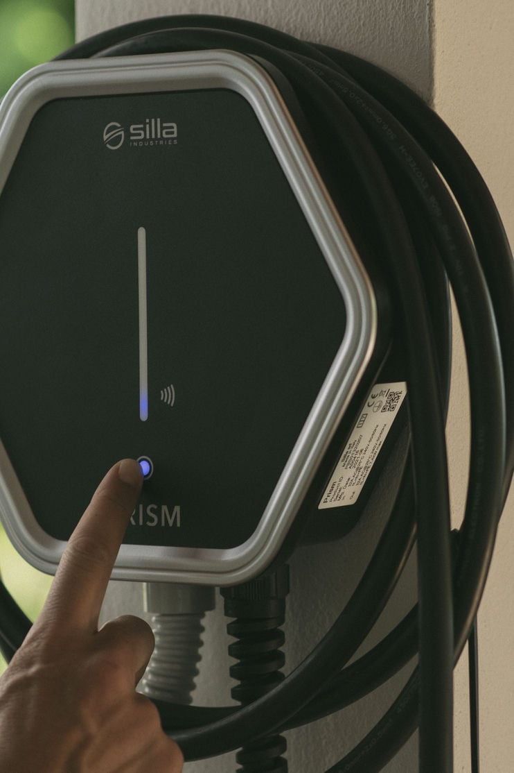 Silla Prism Solar MONOFASE - 7,4KW - Cavo 5m -Rivenditori Mobilità Elettrica - CBLS Mobility a Torino