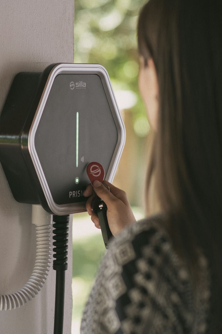 Silla Prism Solar MONOFASE - 7,4KW - Cavo 5m -Rivenditori Mobilità Elettrica - CBLS Mobility a Torino