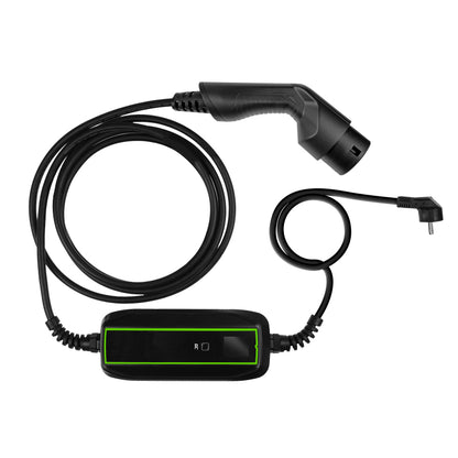 Green Cell Caricabatterie Portatile 3.6kW Tipo 2 - Schuko 6.5m GC PowerCable per la ricarica EV Auto Elettriche e Ibride Plug-In