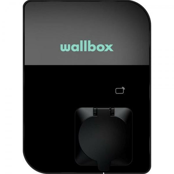 CARICABATTERIE WALLBOX COPPER 22KW - Protezione: IP54 - Lunghezza cavo: 5 metri - Colore: Nero