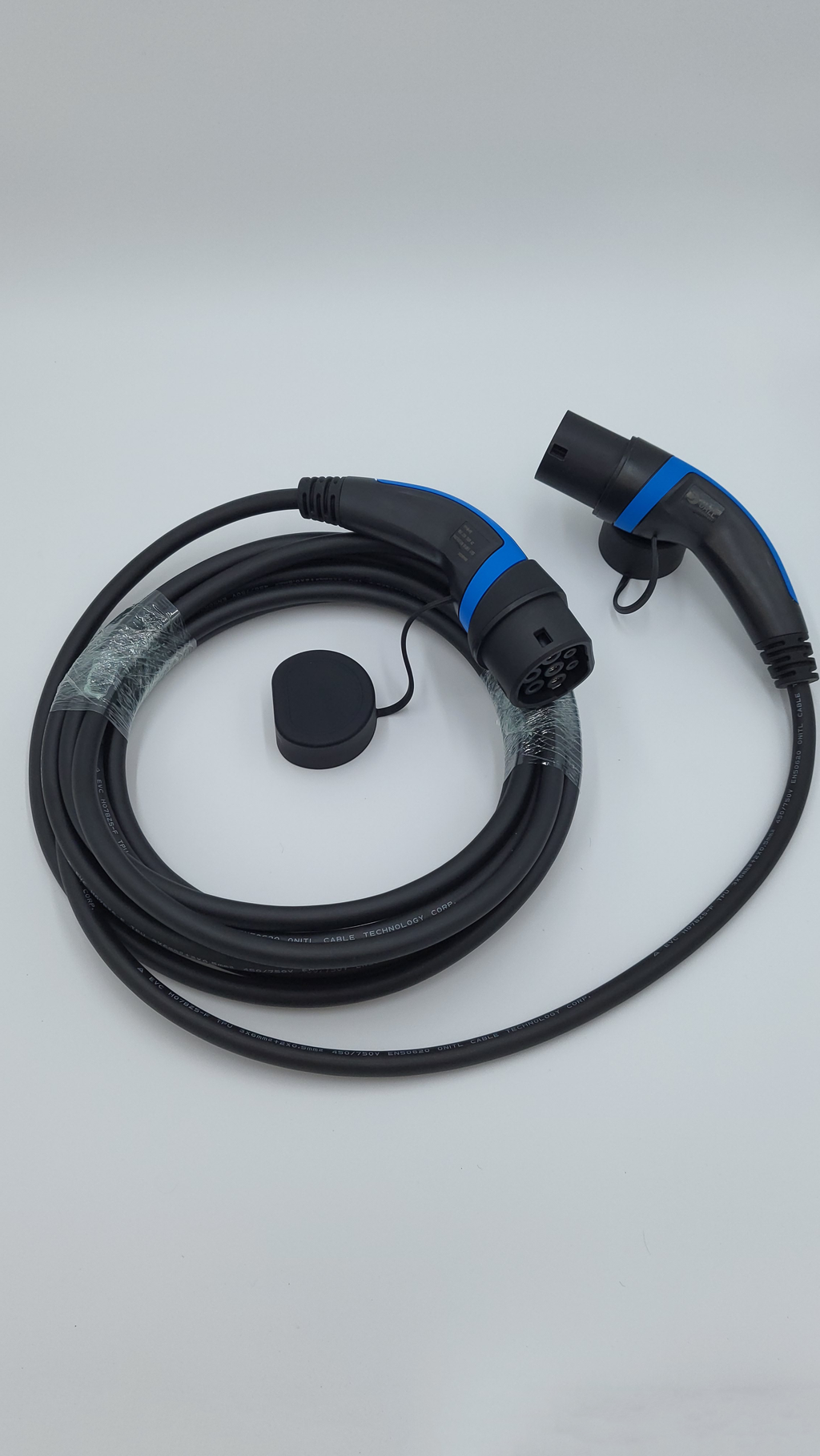 Cavi di ricarica Auto Elettrica   - Tipo 2 TRIFASE - Colore Blu - Lunghezza cavo: 8 metri