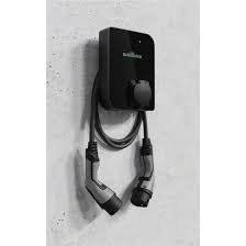 CARICABATTERIE WALLBOX COPPER 22KW - Protezione: IP54 - Lunghezza cavo: 5 metri - Colore: Nero