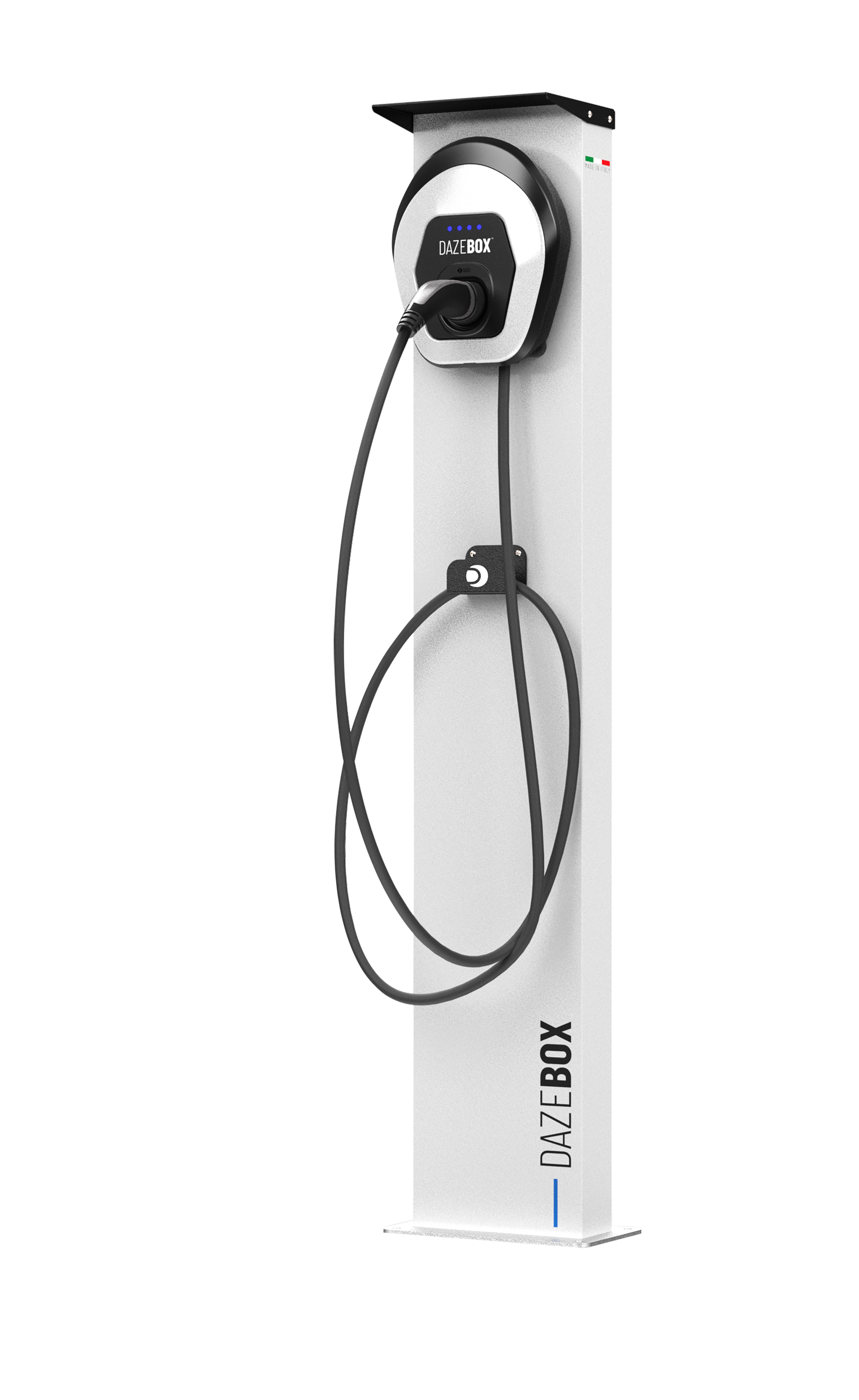 Supporti a terra di protezione Totem  per le colonnine di ricarica Marca DazeBox