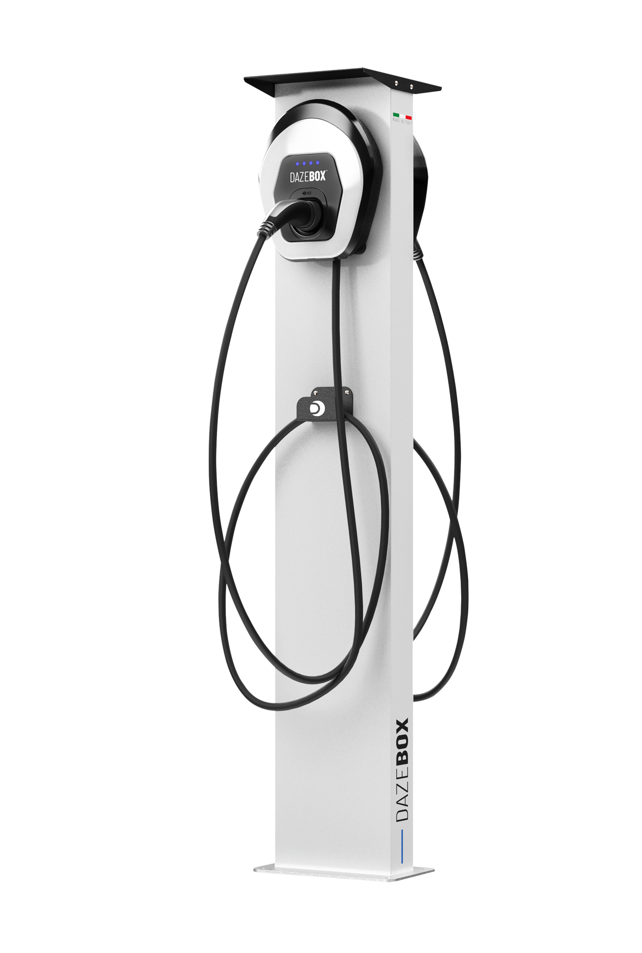 Supporti a terra di protezione Totem  per le colonnine di ricarica Marca DazeBox