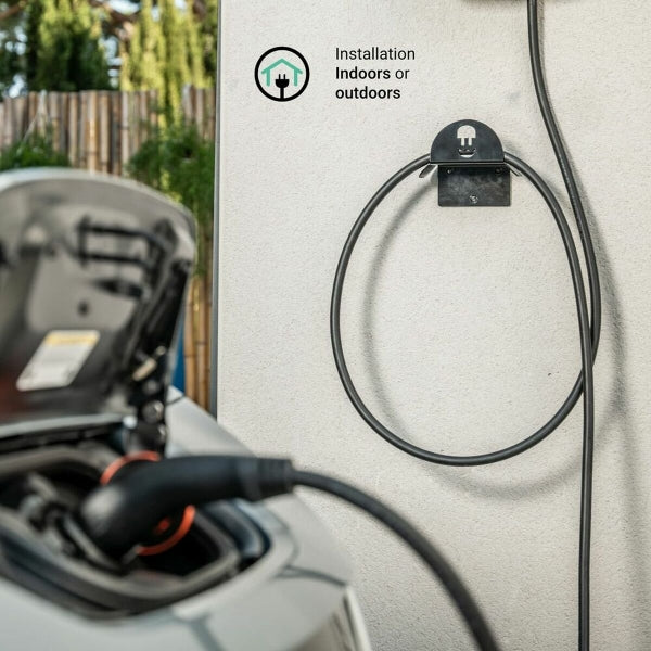 Supporto da parete Wallbox per wallbox colore nero a Torino per auto elettriche